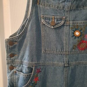 Caroline Little Sport Denim Overall Dress